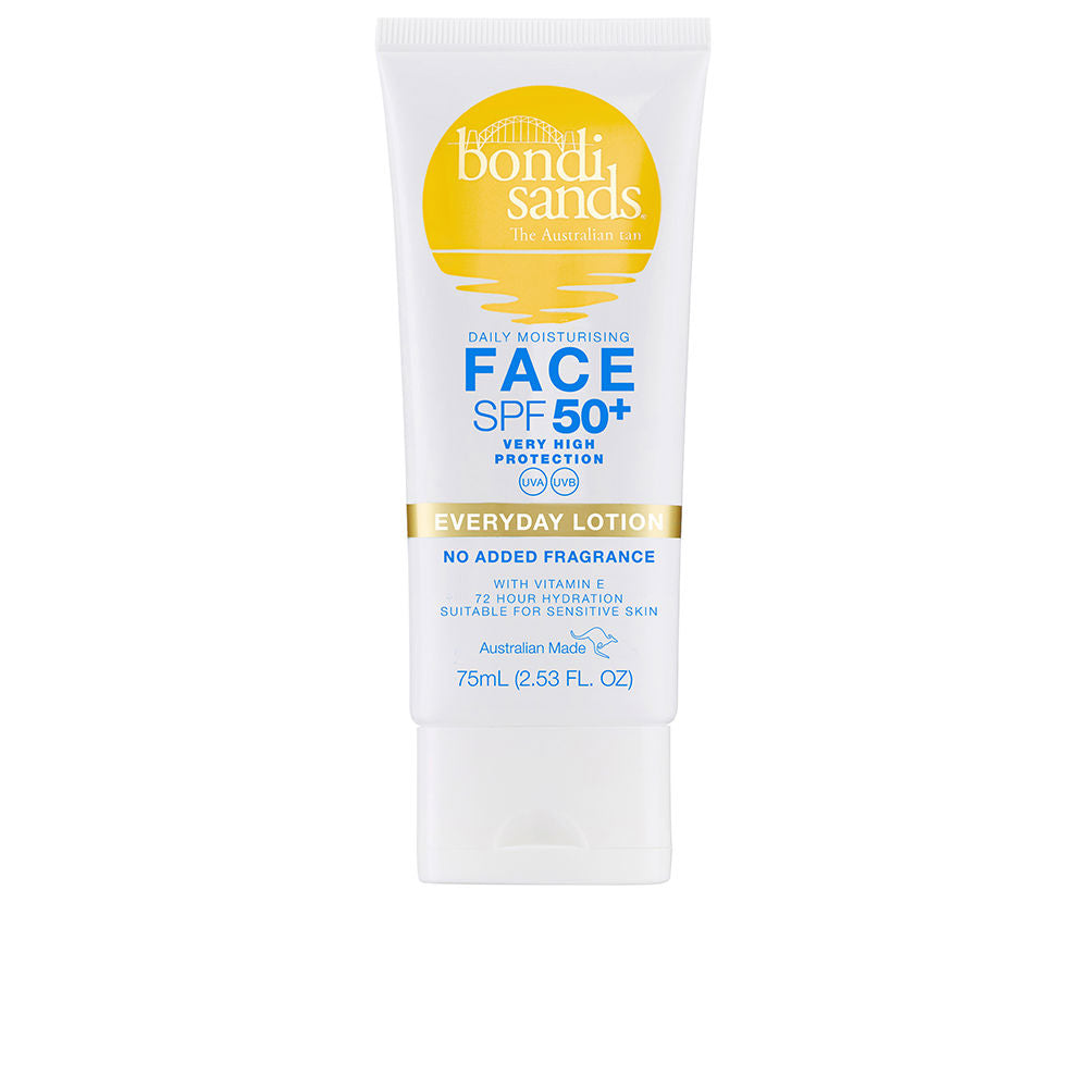 FACE SPF50+ fragrance free face lotion 75 ml - Plureals