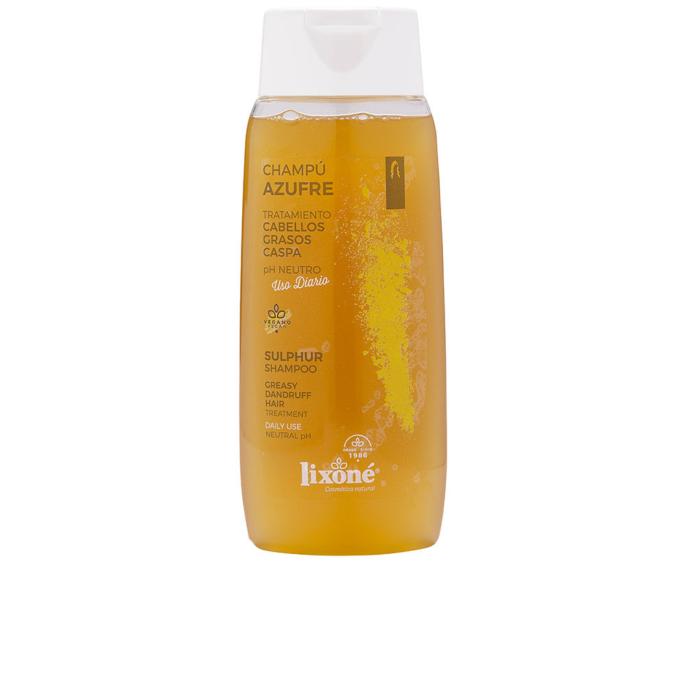 AZUFRE champú antigrasa anticaspa vegano 250 ml - Plureals