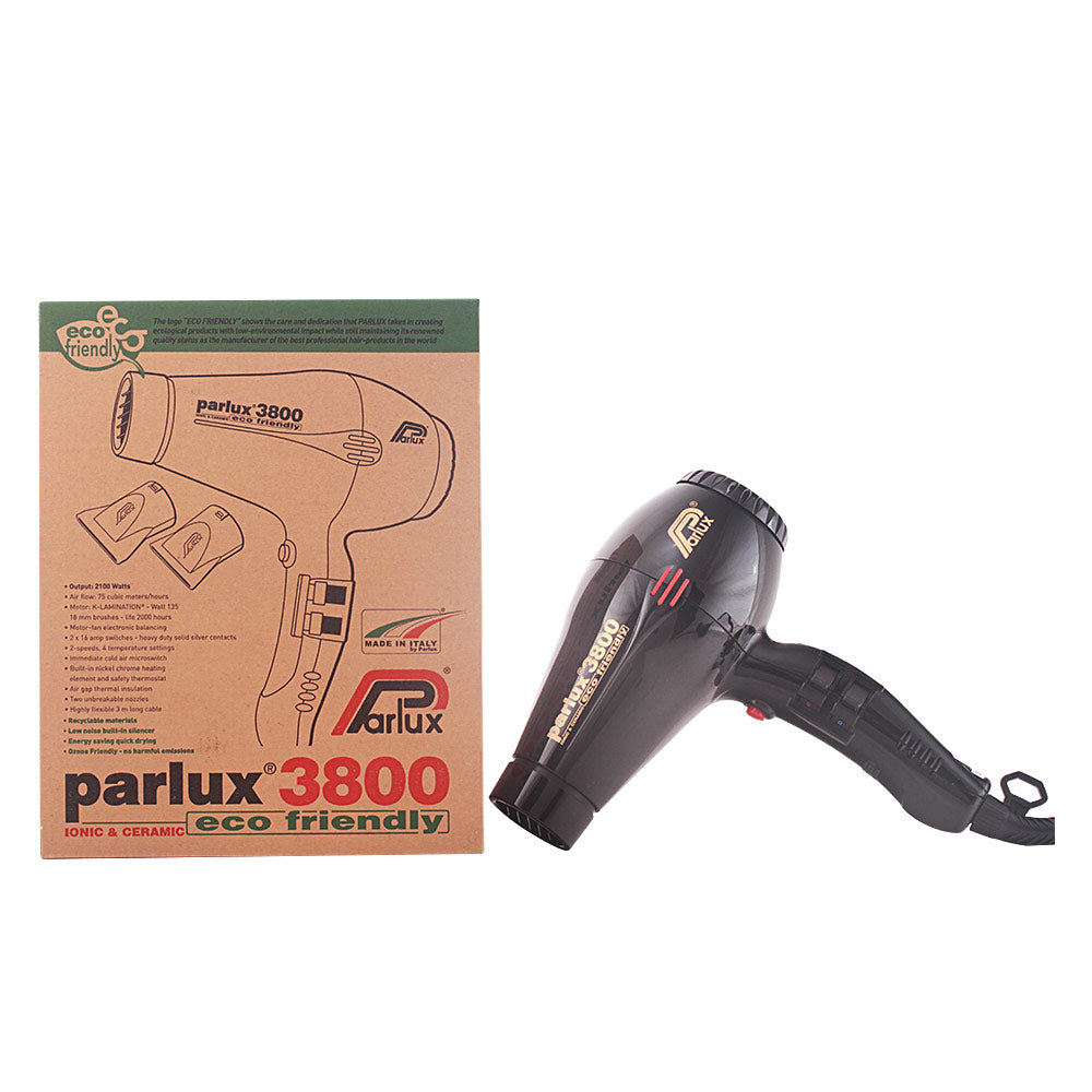 PARLUX 3800 ECO dryer #black 1 u - Plureals