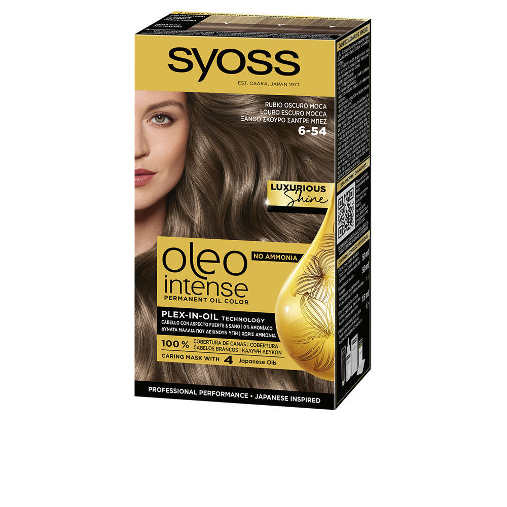 OLEO INTENSE ammonia-free dye #6-54 mocha brown 5 units