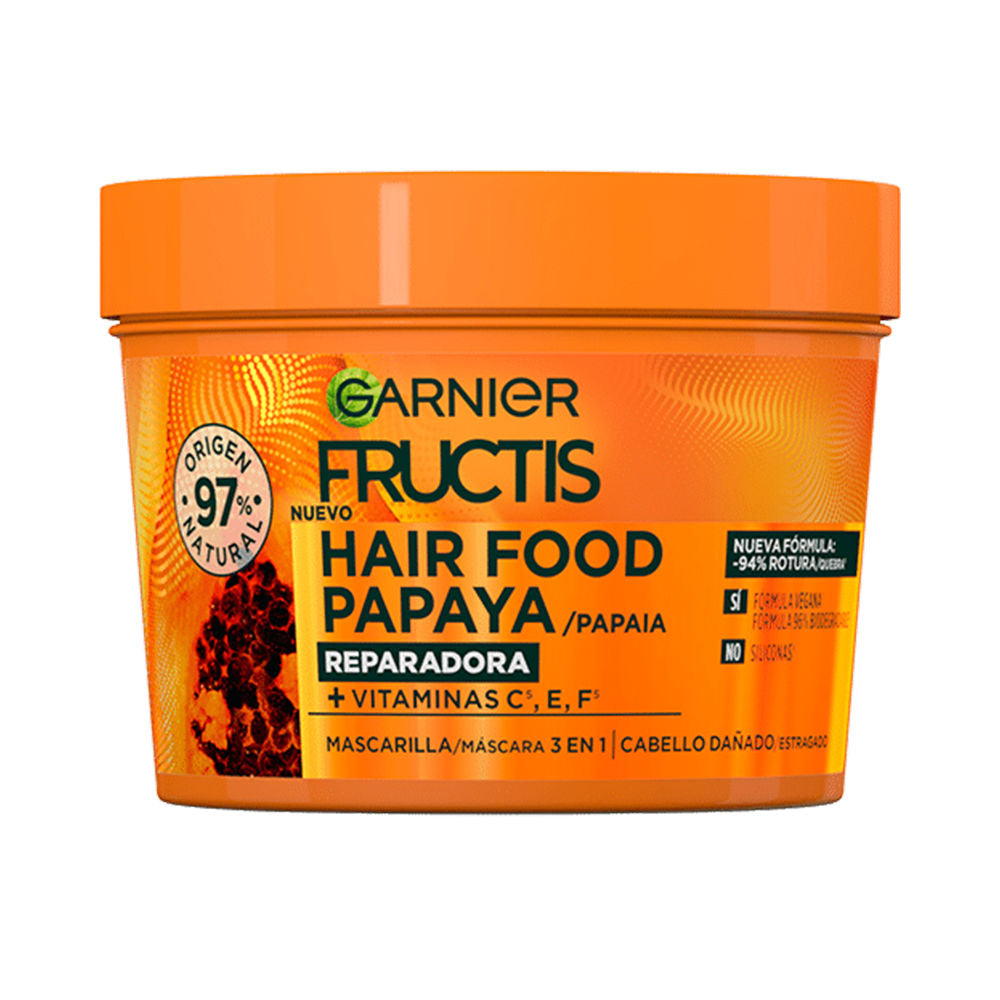 FRUCTIS HAIR FOOD PAPAYA repair mask 390 ml - Plureals