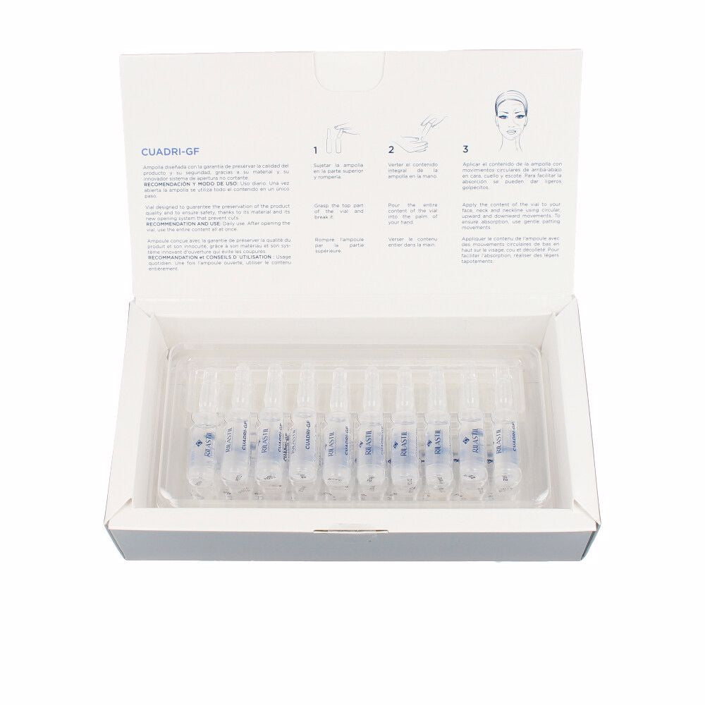 Ampoules Traitement Global Anti-Âge Cuadri GF Rilastil Cure 30