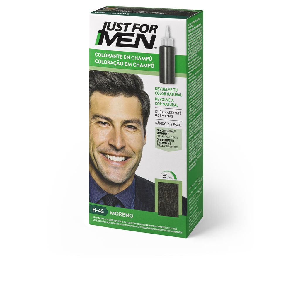 JUST FOR MEN homme coloration shampoing #brown