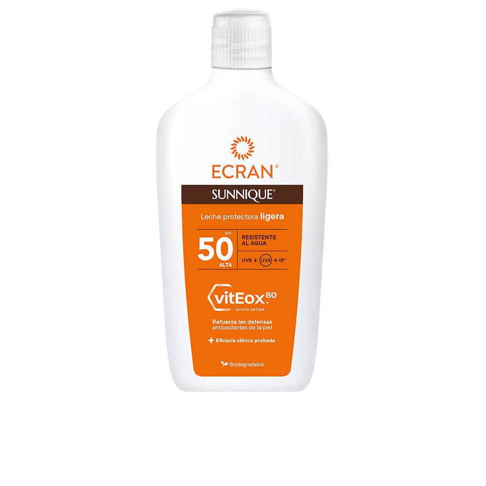 ECRAN SUNNIQUE protective milk SPF50 370 ml - Plureals