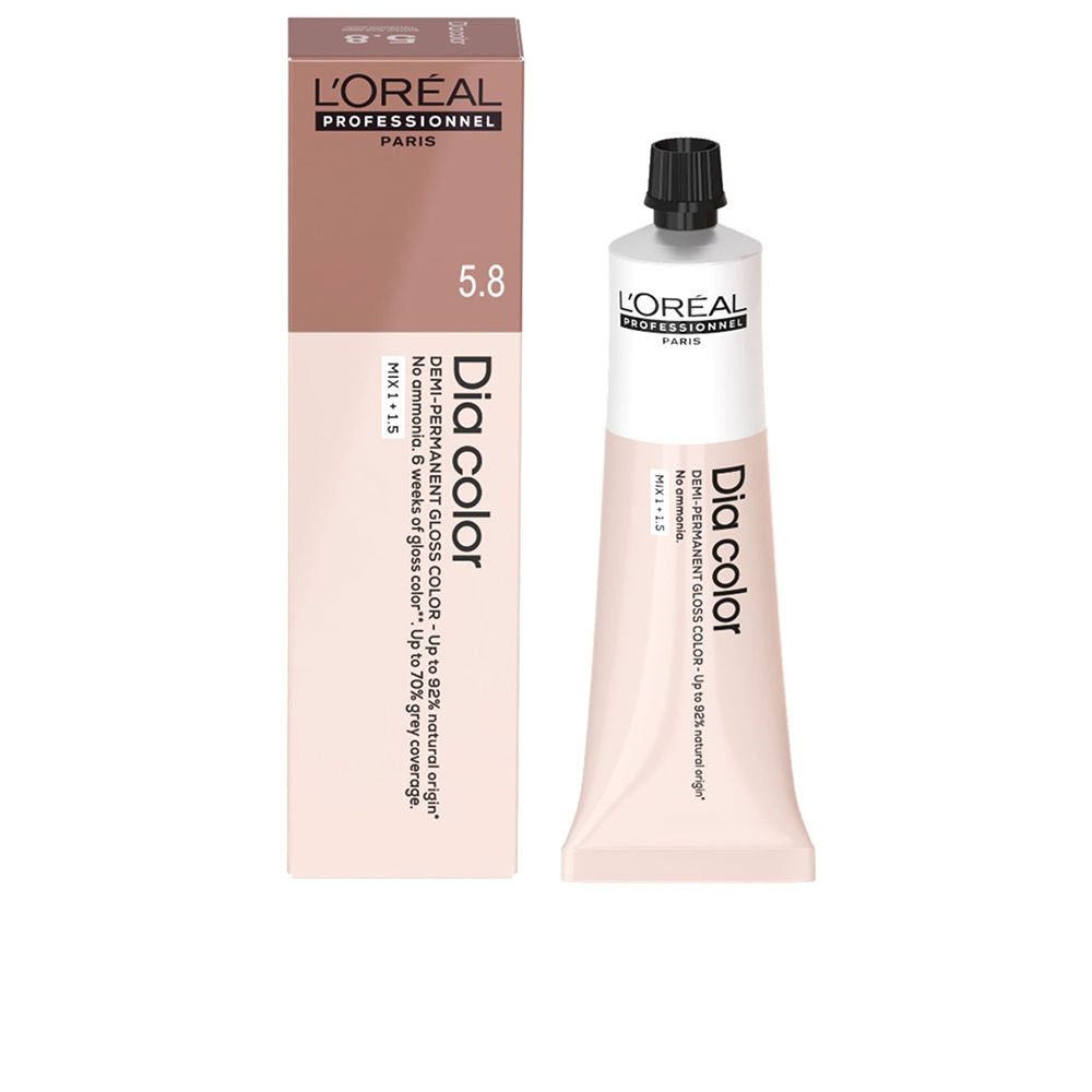 DIA COLOR demi-permanent coloration without ammonia #8 60 ml - Unisex