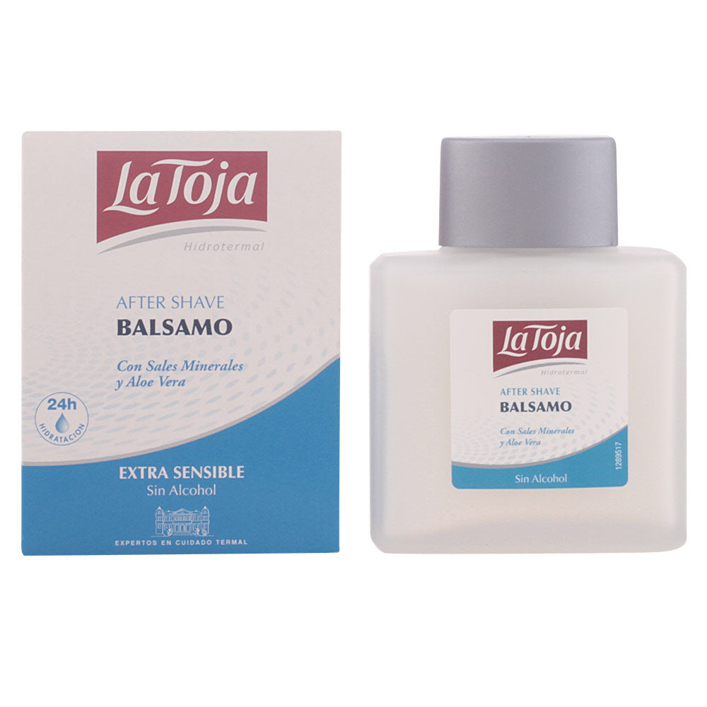 LA TOJA HIDROTERMAL après-rasage piel extra peaux sensibles balm