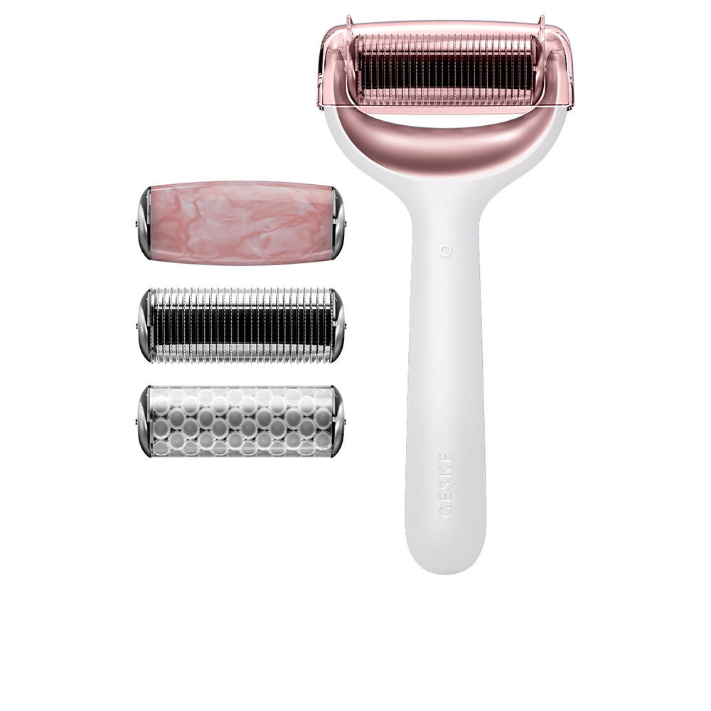 Roller Visage & Corps Micro-Aiguilles 9-en-1 #Blanc Geske