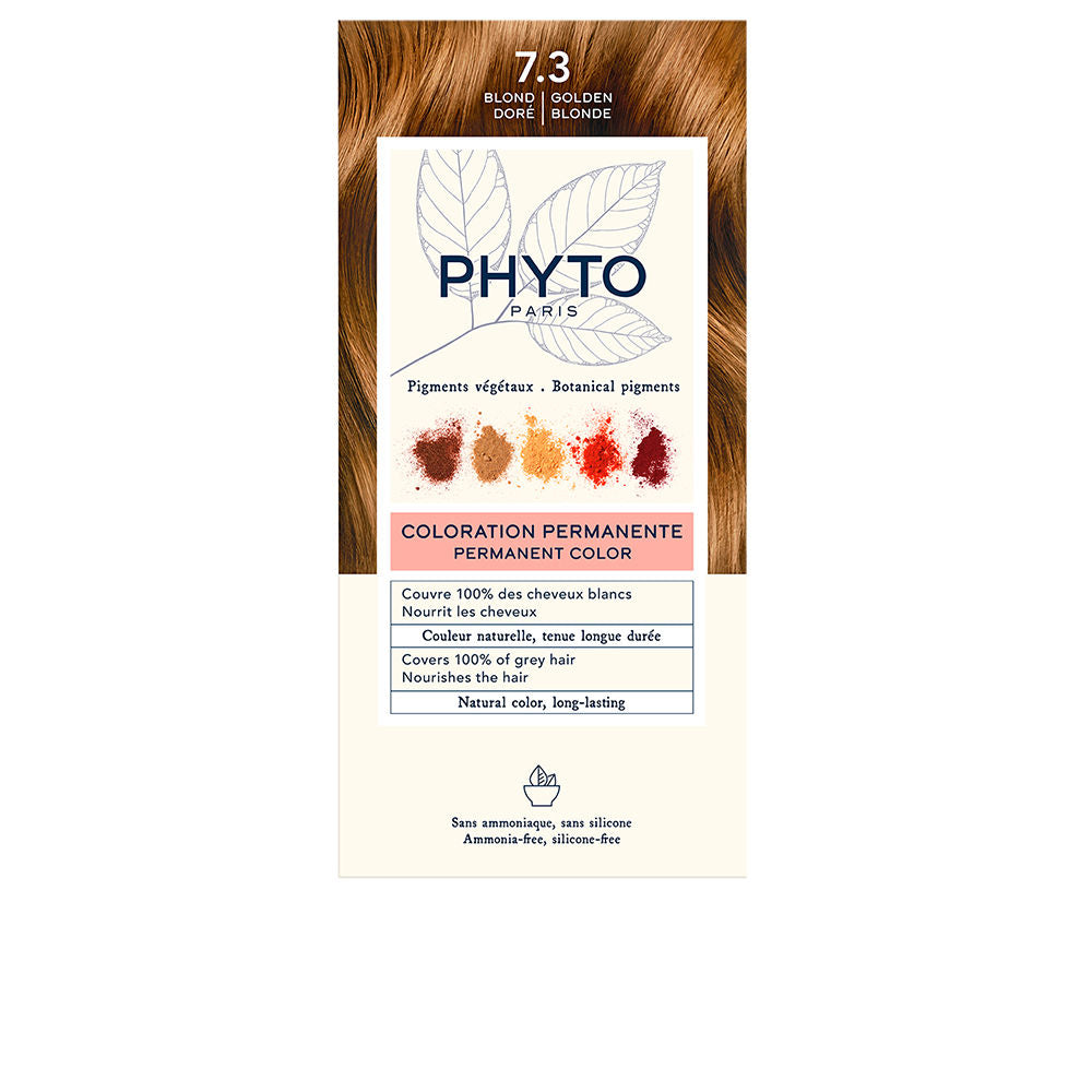 Coloration permanente aux pigments végétaux — n°7.3 Blond doré