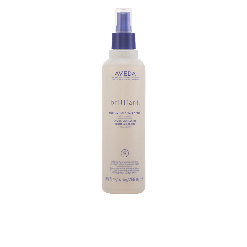 Spray coiffant brillance