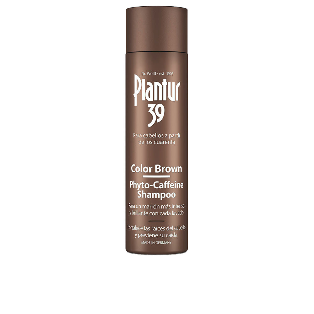 PHYTO-CAFFEINE COLOR BROWN anti-hair loss shampoo for brown hair 250 ml - Plureals