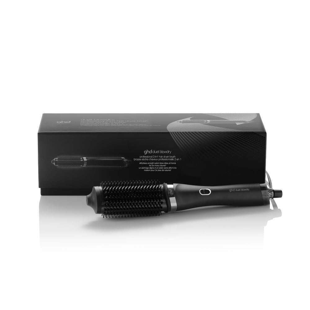 ghd duet blowdry 2 in 1 hairdryer brush #black 1 u - Plureals