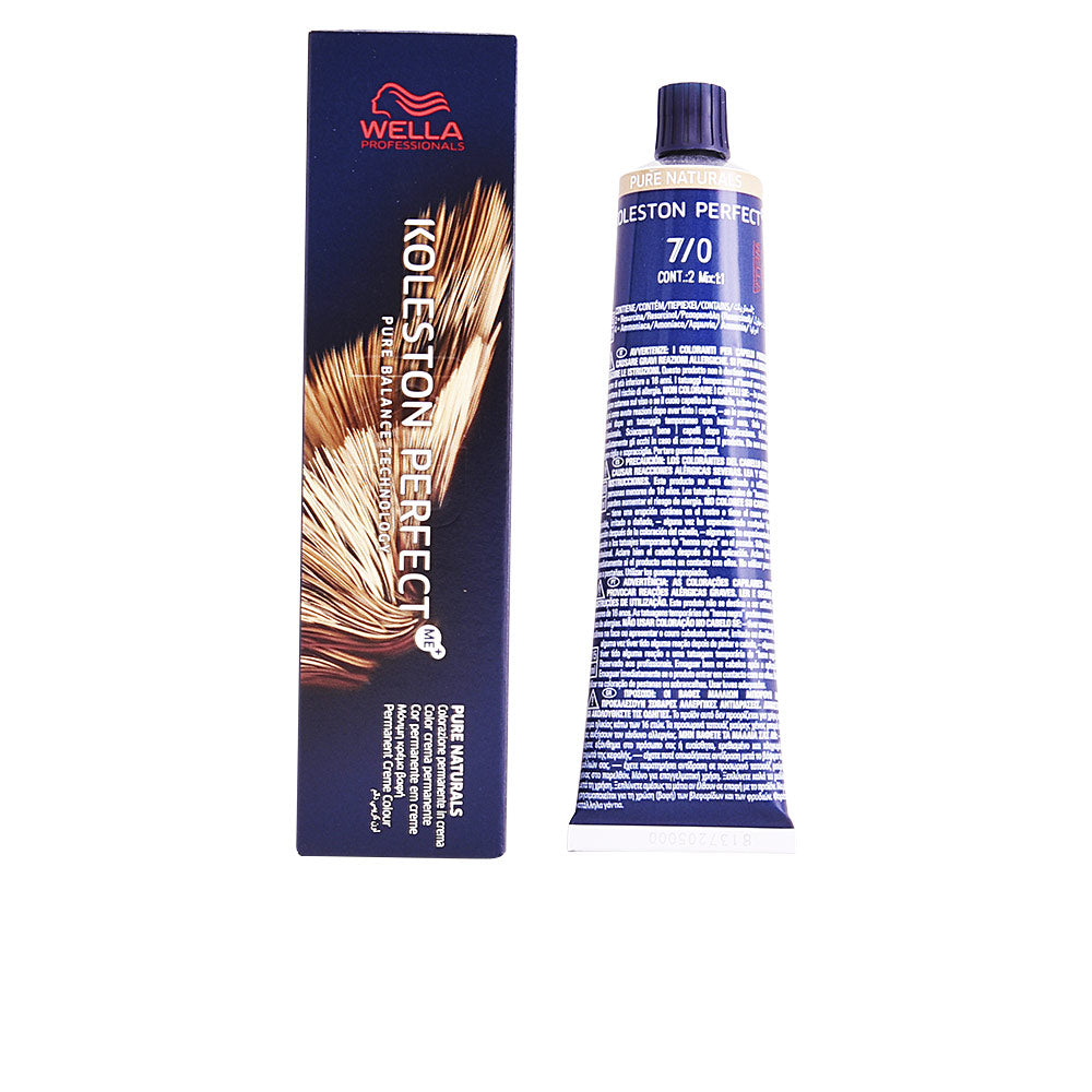 Coloration permanente — 7/0 Blond naturel