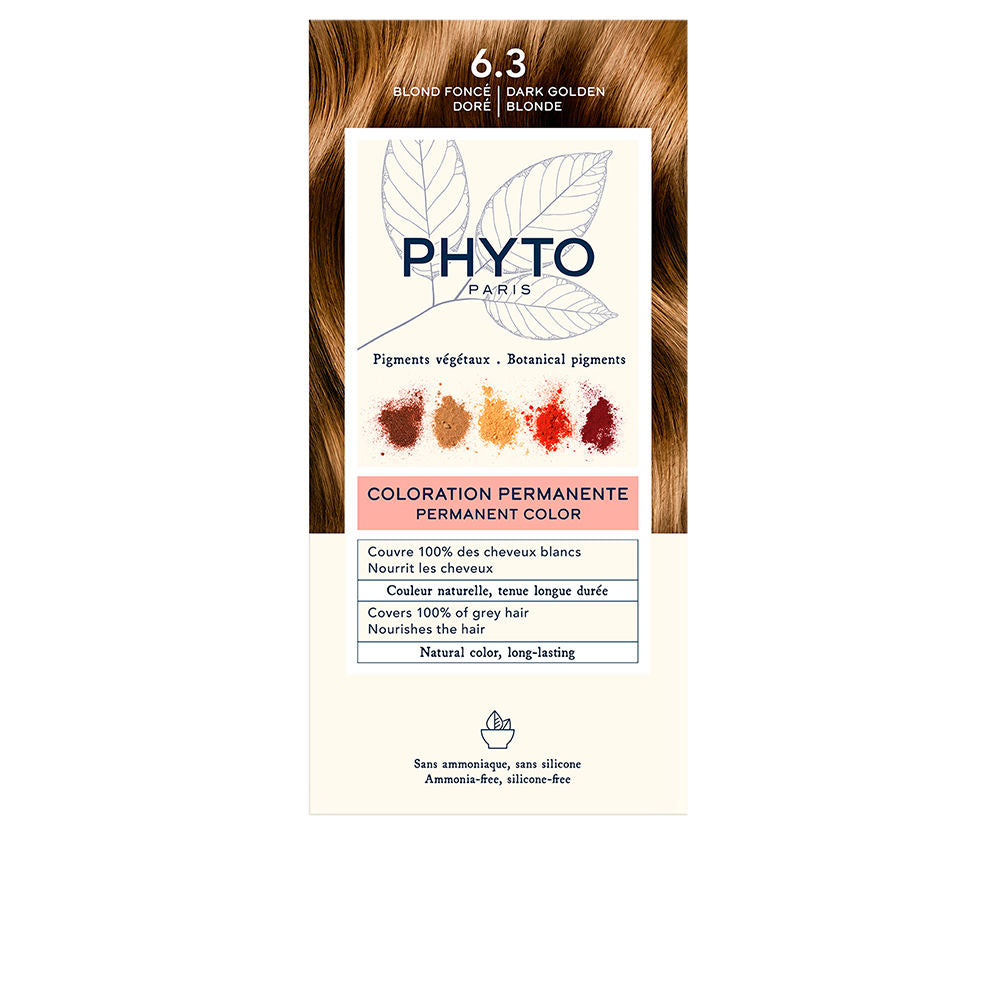 Coloration permanente aux pigments végétaux — n°6.3 Blond foncé doré
