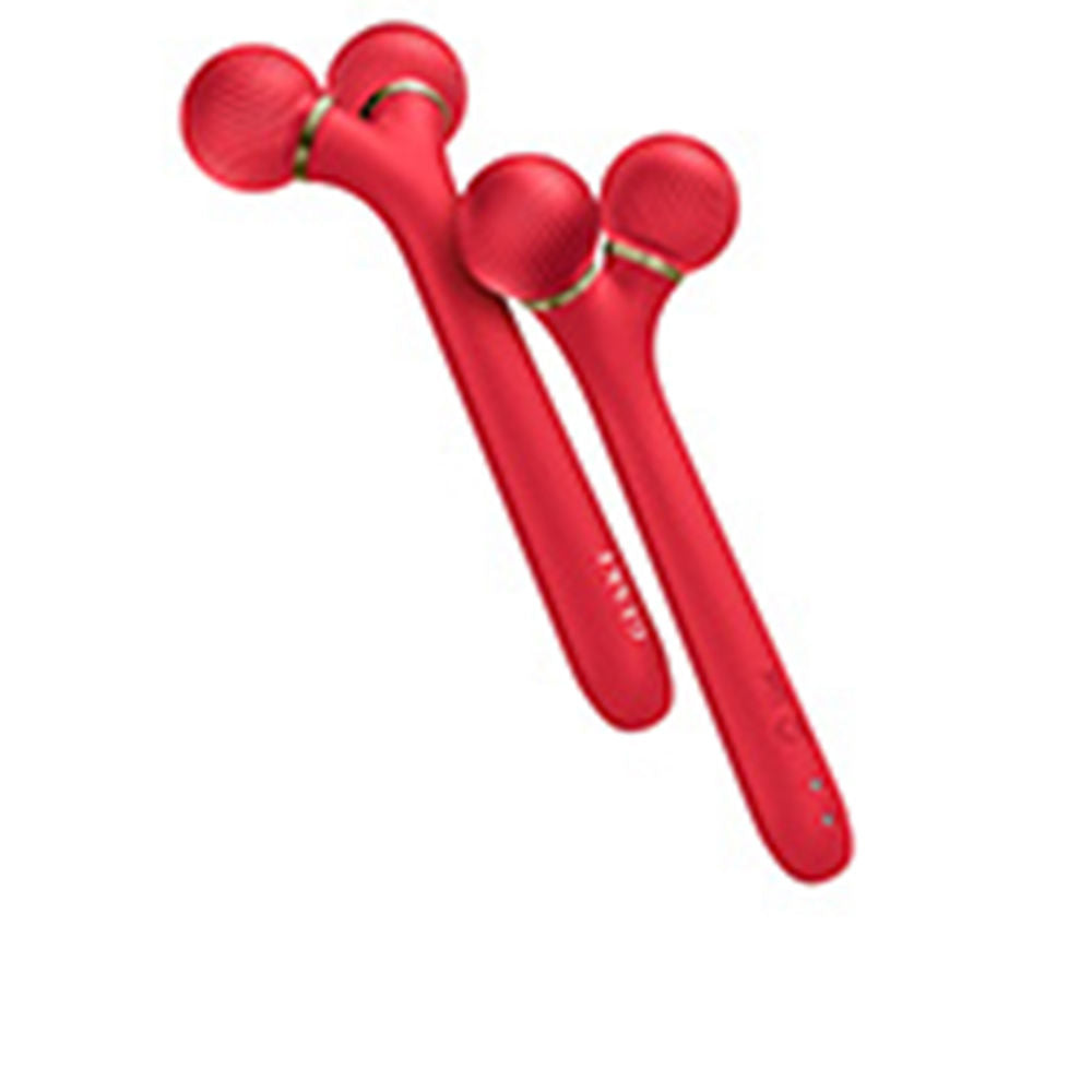 Roller Facial Sonique 4-en-1 Guidé App #Rouge Geske