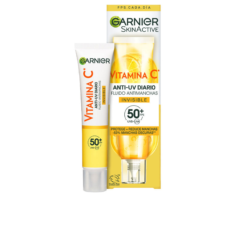 Fluide Anti-Taches SPF50+ Invisible Vitamine C Garnier