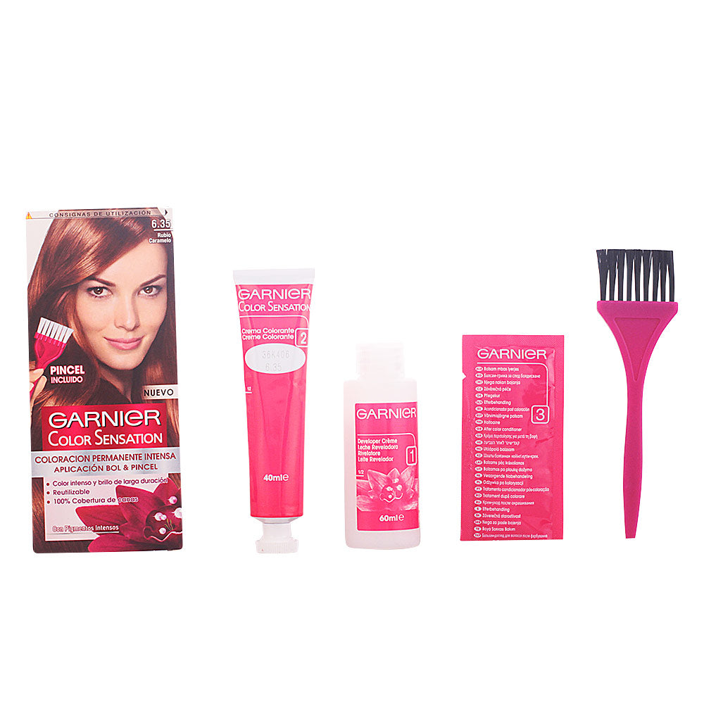 COLOR SENSATION #6.35-caramel blonde 110 gr - Unisex