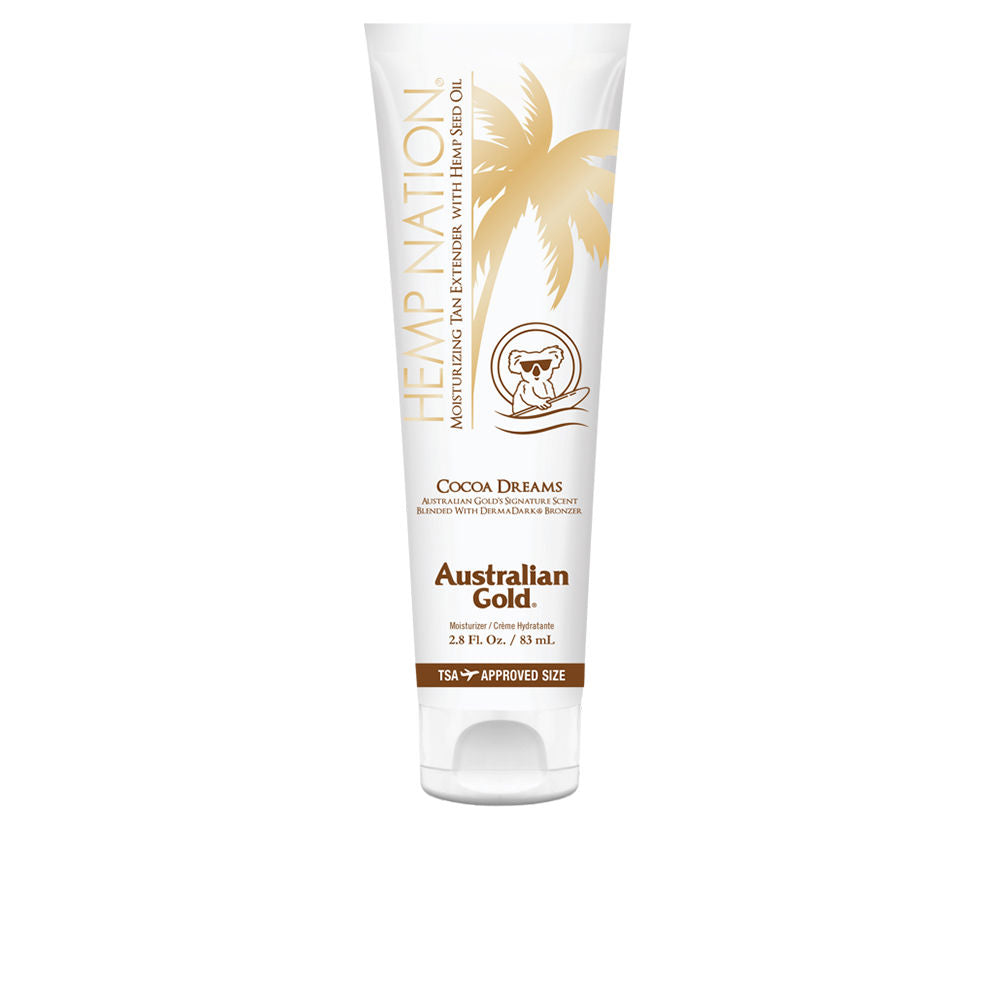 HEMP NATION COCOA moisturizer tan extend 83 ml - Plureals