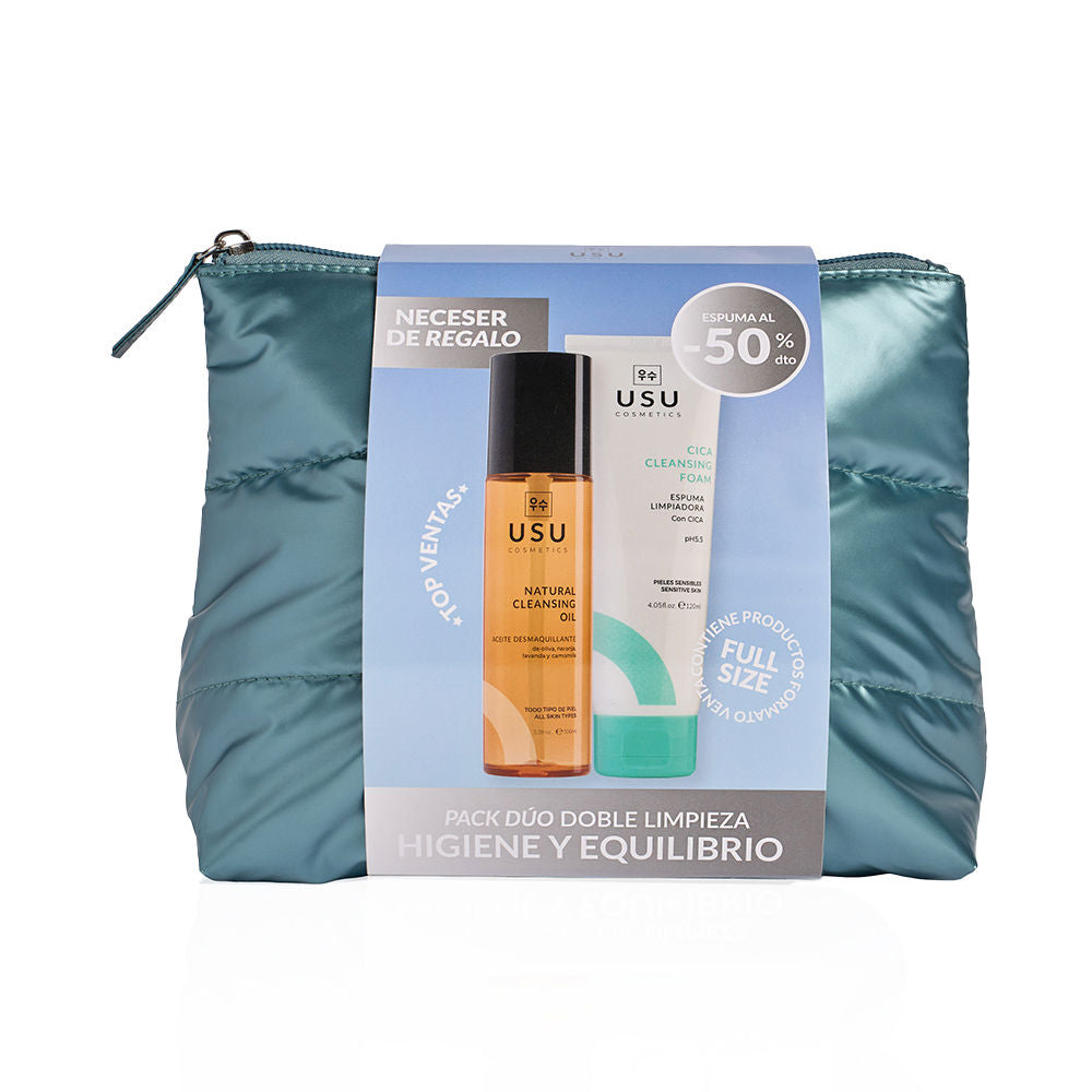 Coffret Routine Nettoyage Facile K-Beauty Duo USU Cosmetics