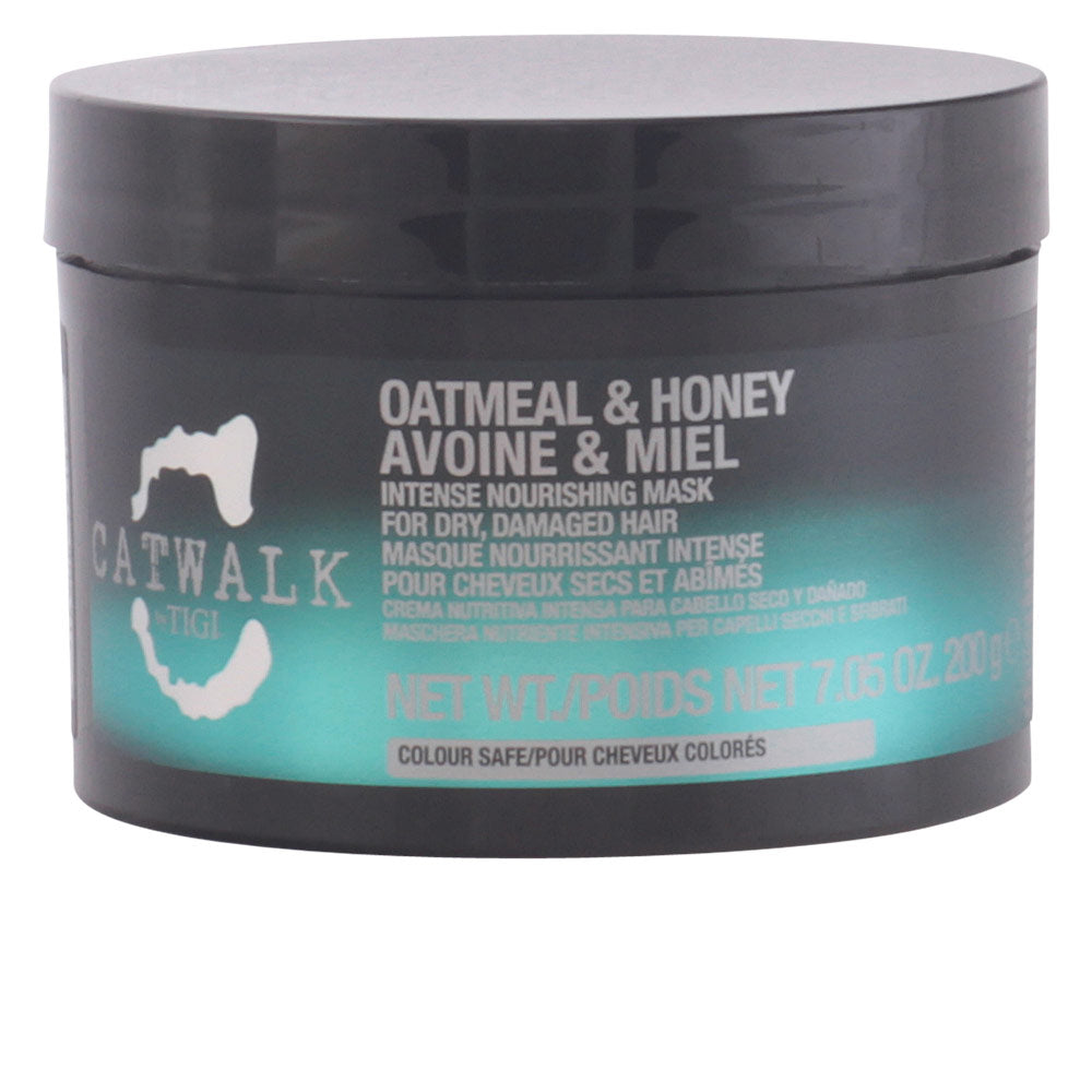 Masque nourrissant à l'avoine et au miel