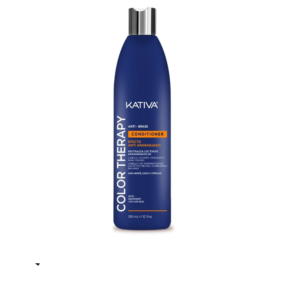 Après-shampooing déjaunissant anti-reflets orangés