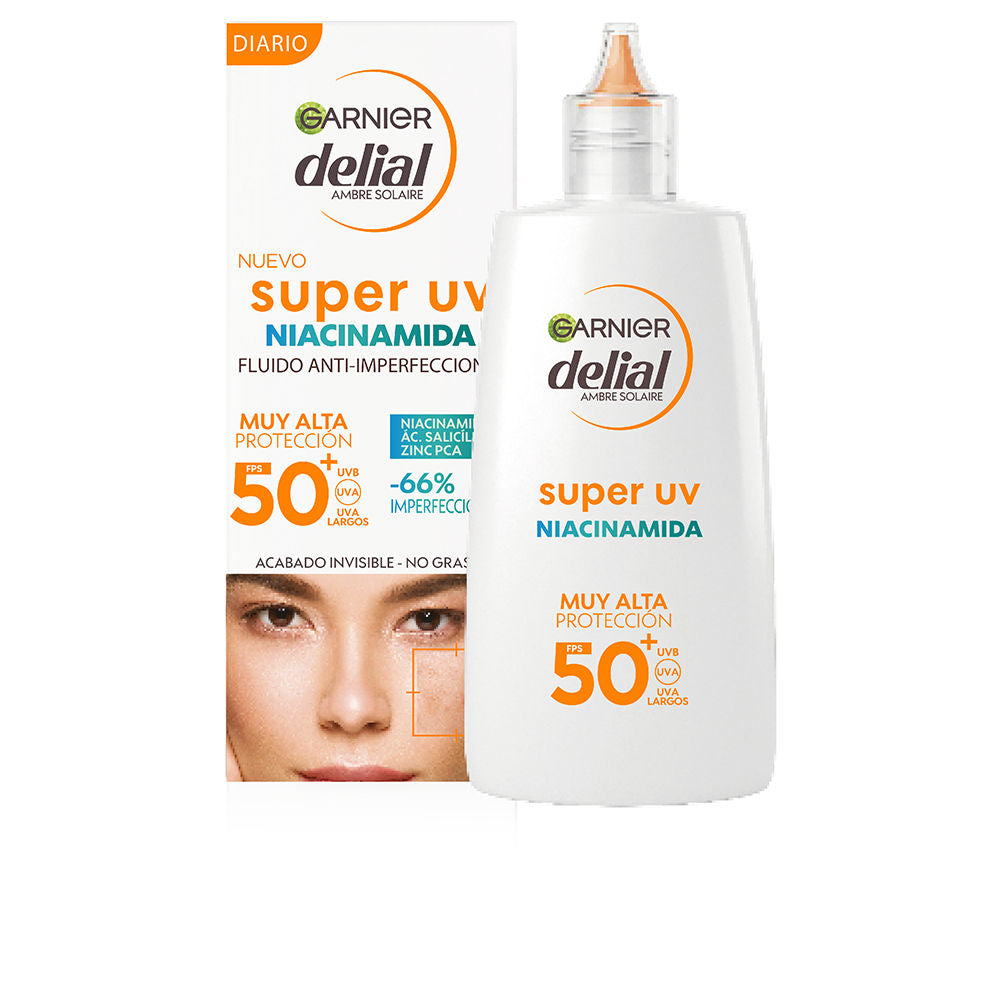 Fluide Anti-Imperfections Niacinamide SPF50+ Delial Super UV Garnier