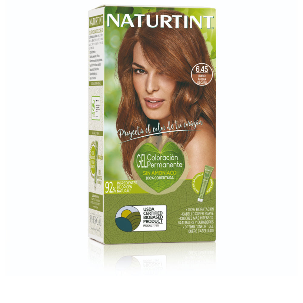 NATURTINT ammonia-free dye #6.45-Dark Amber Blonde 170 ml - Plureals