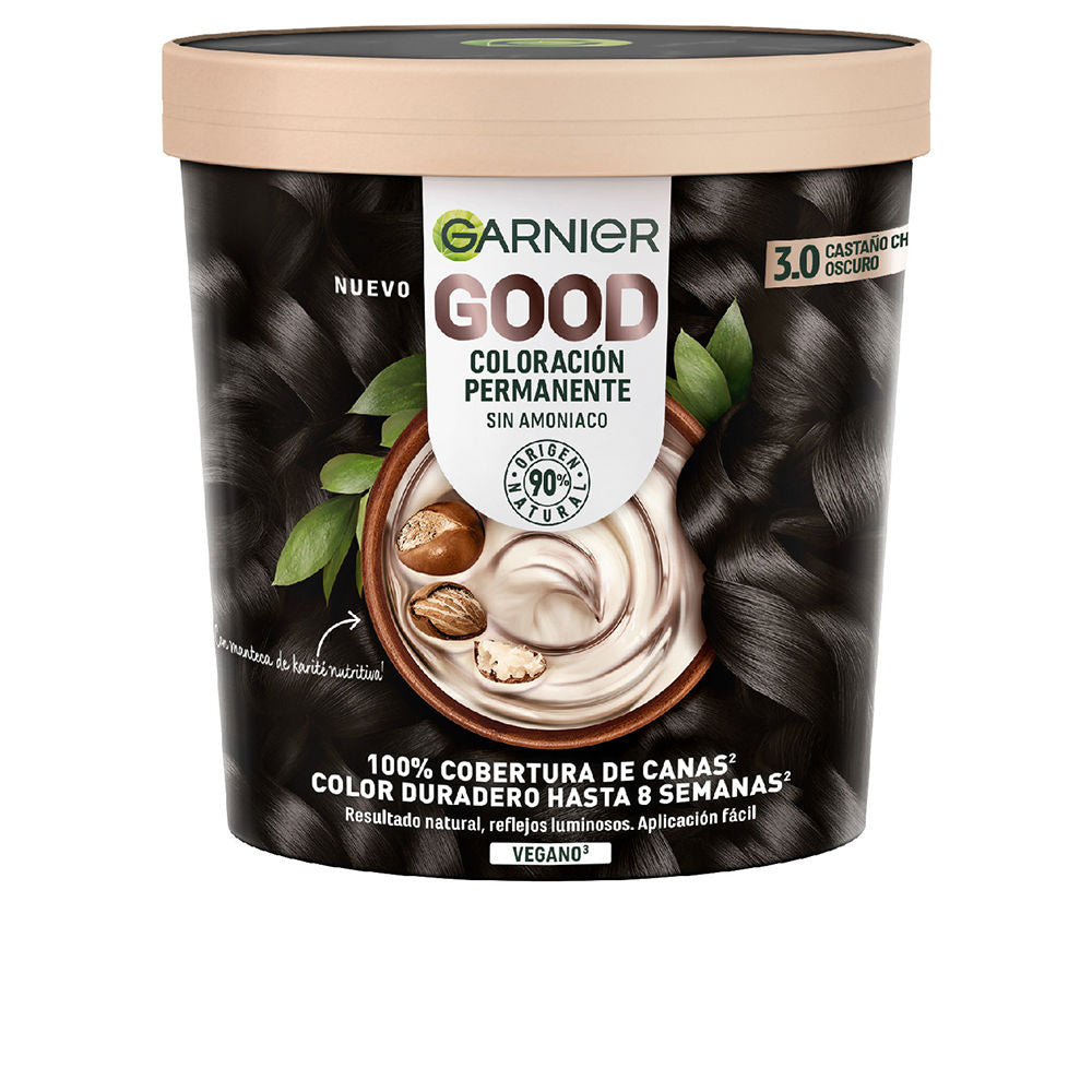 GOOD permanent color #3.0 dark brown 217 ml - Plureals