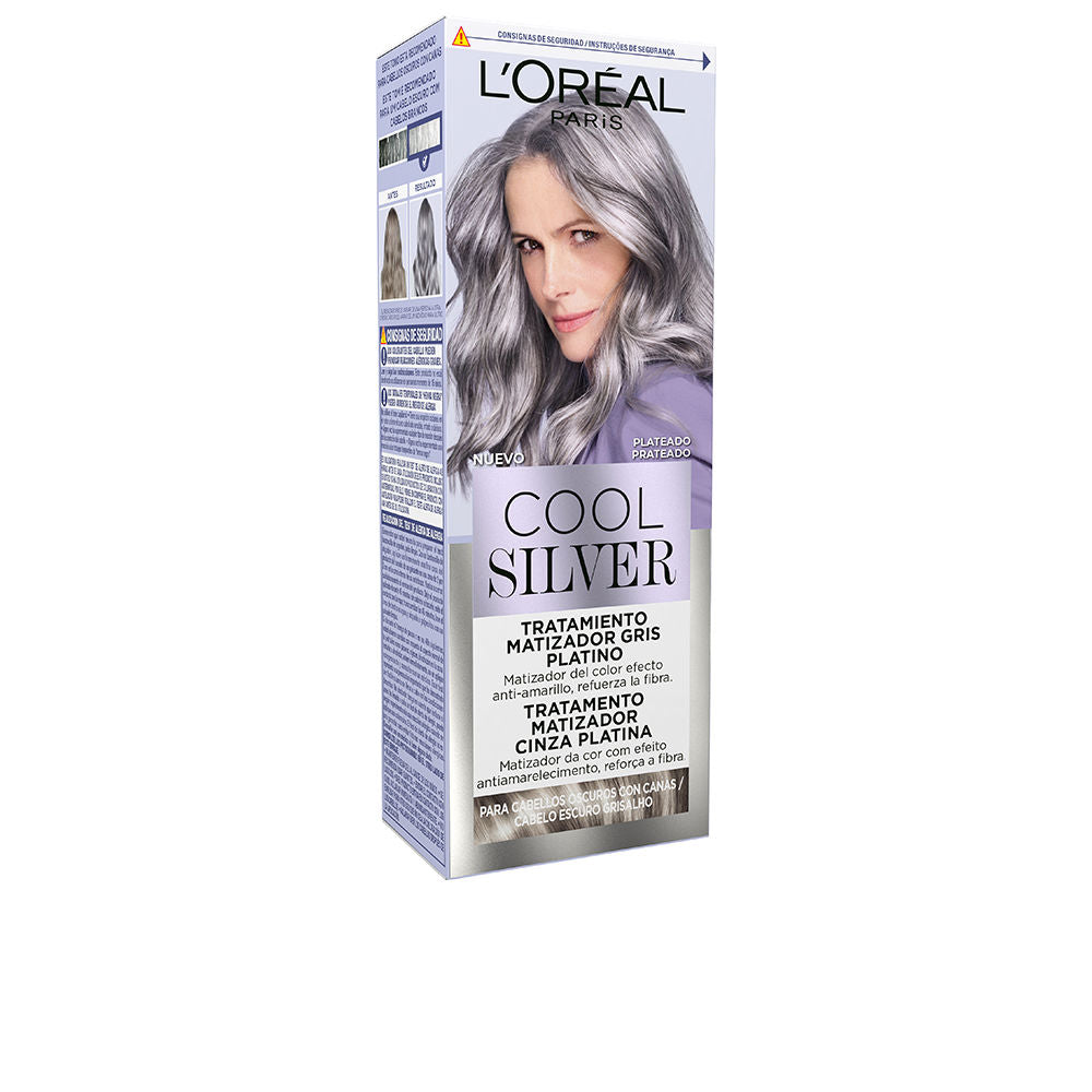 COOL SILVER platinum gray toning treatment #Silver 1 u - Plureals