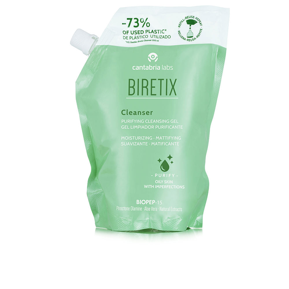 Gel Nettoyant Purifiant – Recharge Grand Format Biretix