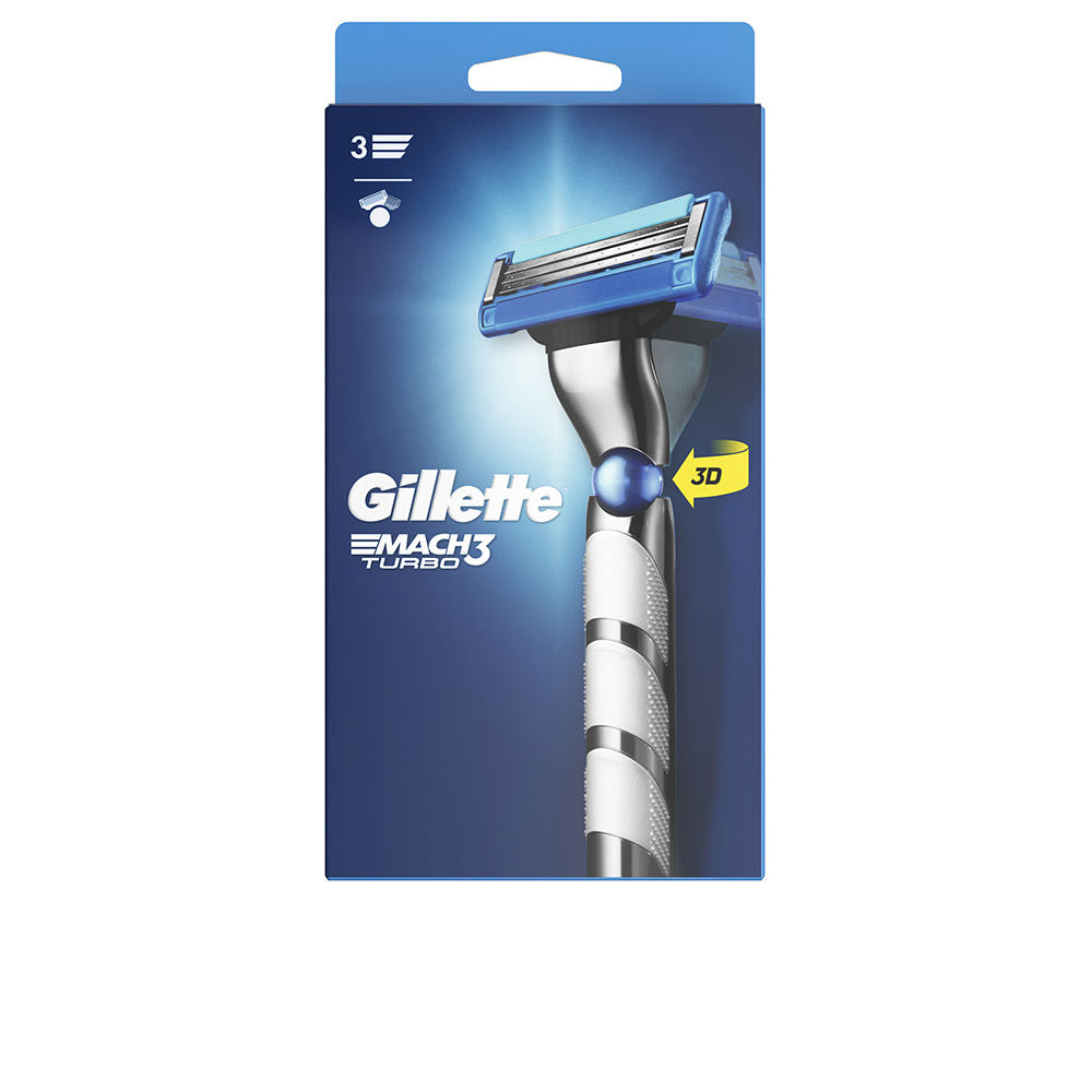 GILLETTE MACH 3 TURBO rasoir + 1 recharges