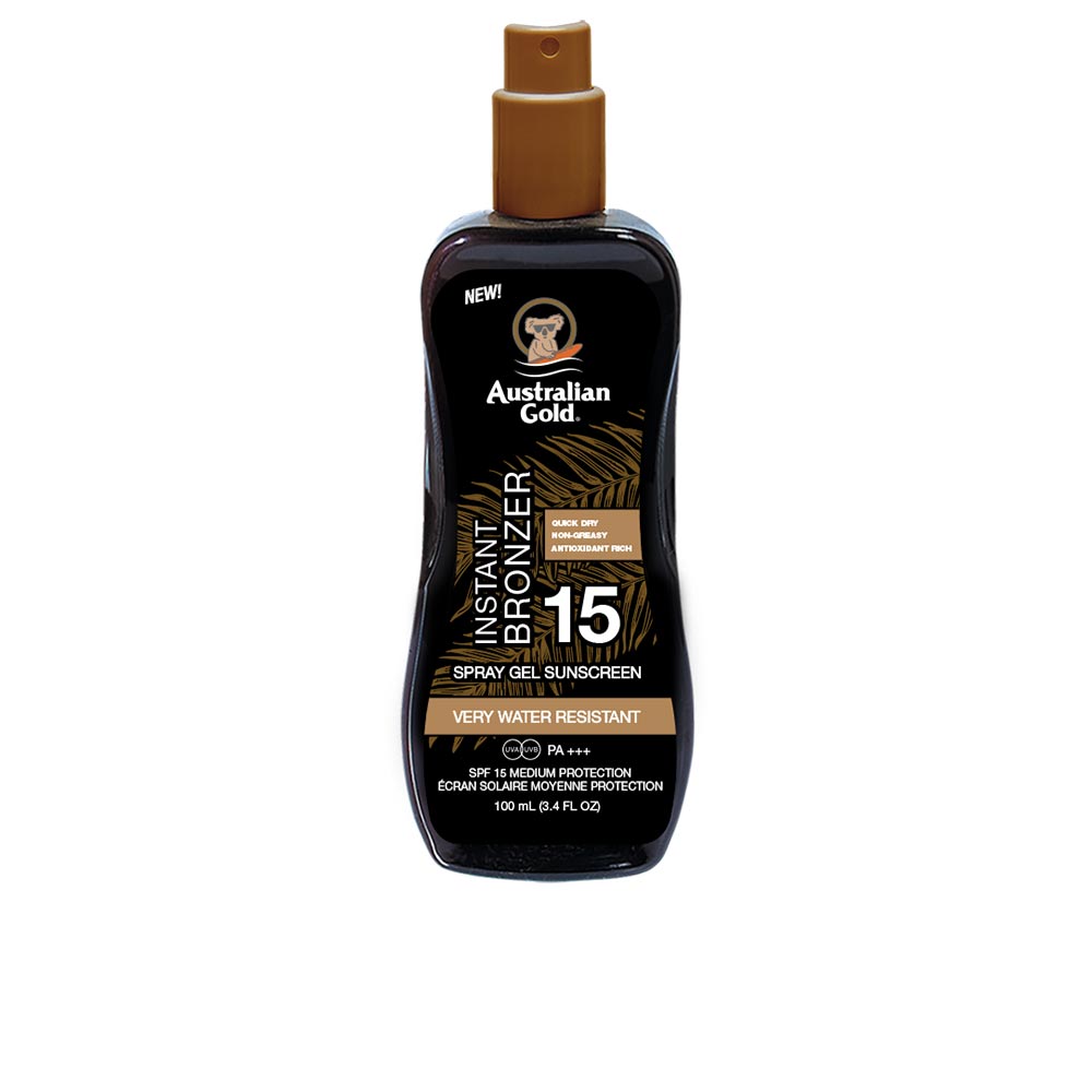 SUNSCREEN SPF15  gel with instant bronzer 100 ml