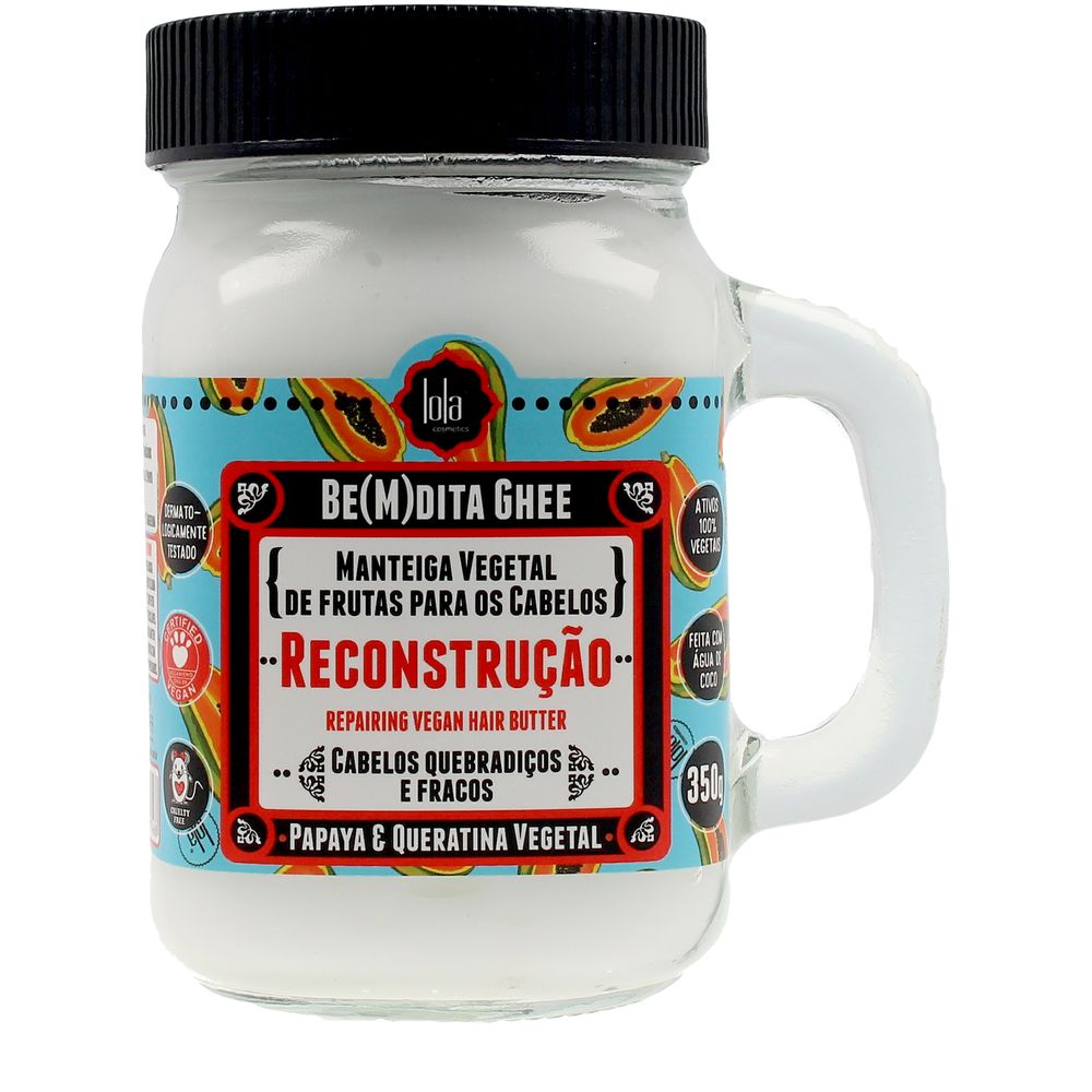 BE(M)DITA GHEE reconstructive mask papaya and vegetable keratin 350 gr - Plureals