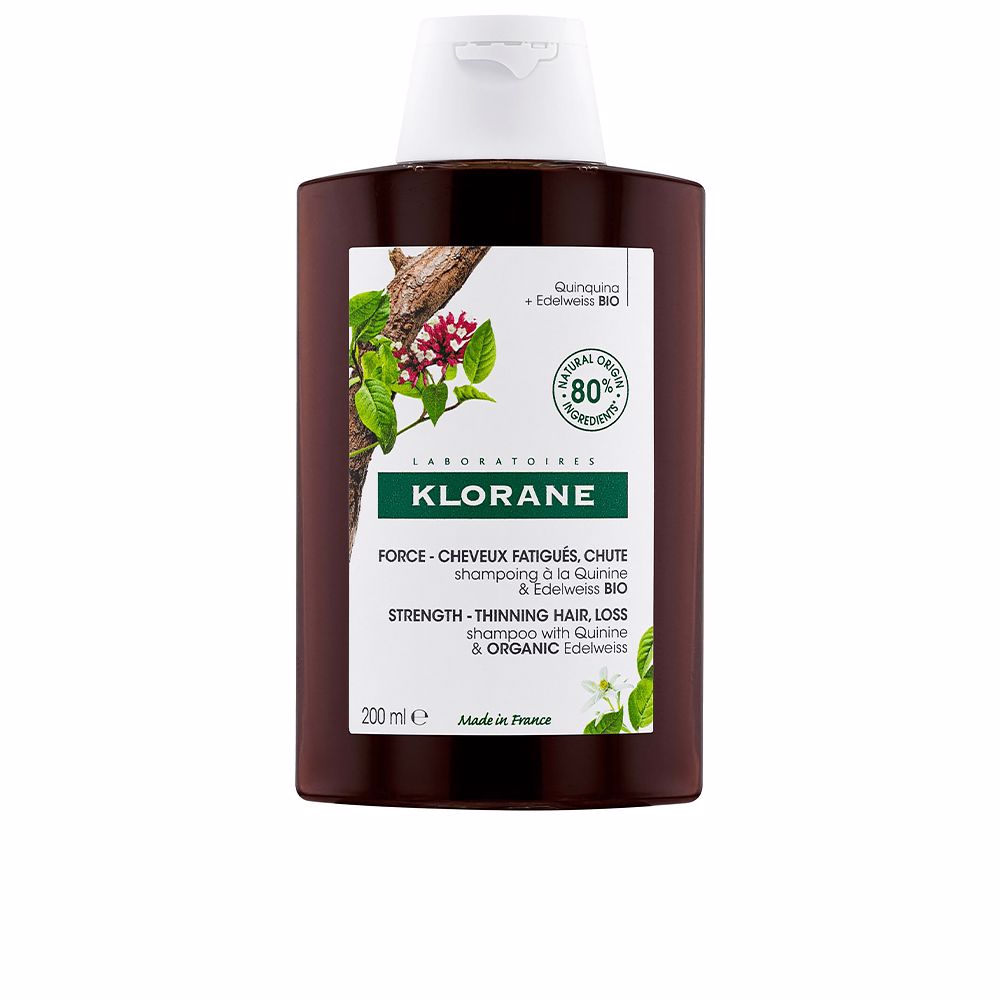 Shampooing fortifiant bio à la quinine