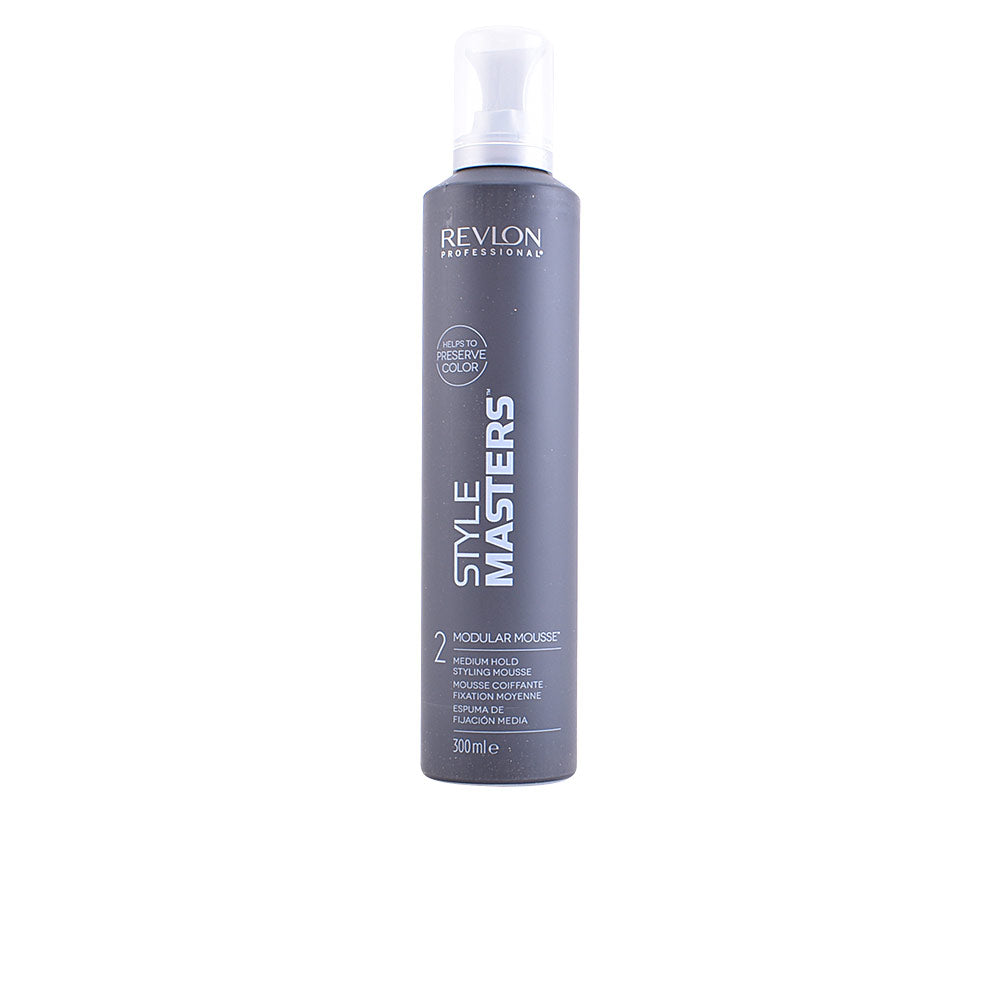 Mousse coiffante modulable