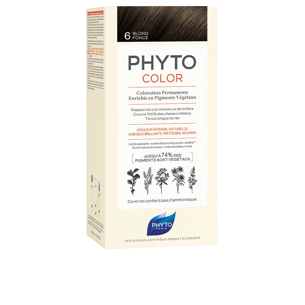 PHYTOCOLOR #6-rubio oscuro 4 u - Plureals