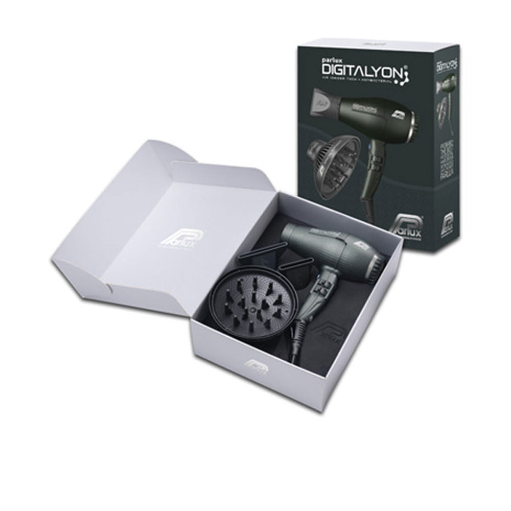 Coffret sèche-cheveux Parlux Digitalyon (anthracite)