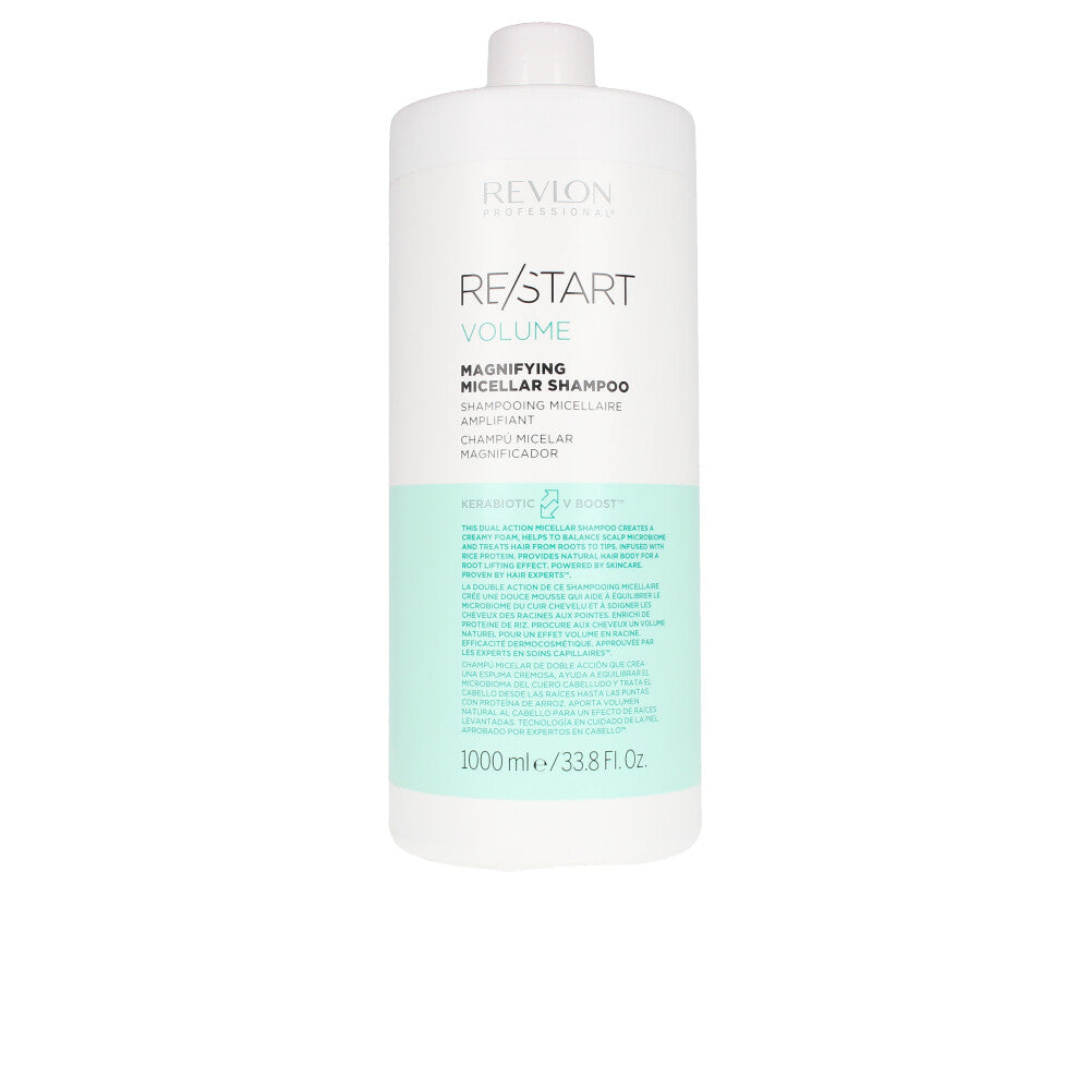 RE-START volume magnifying shampoo 1000 ml - Plureals