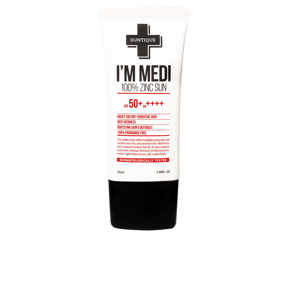 I'M MEDI 100% zinc sun SPF50+ 50 ml - Plureals