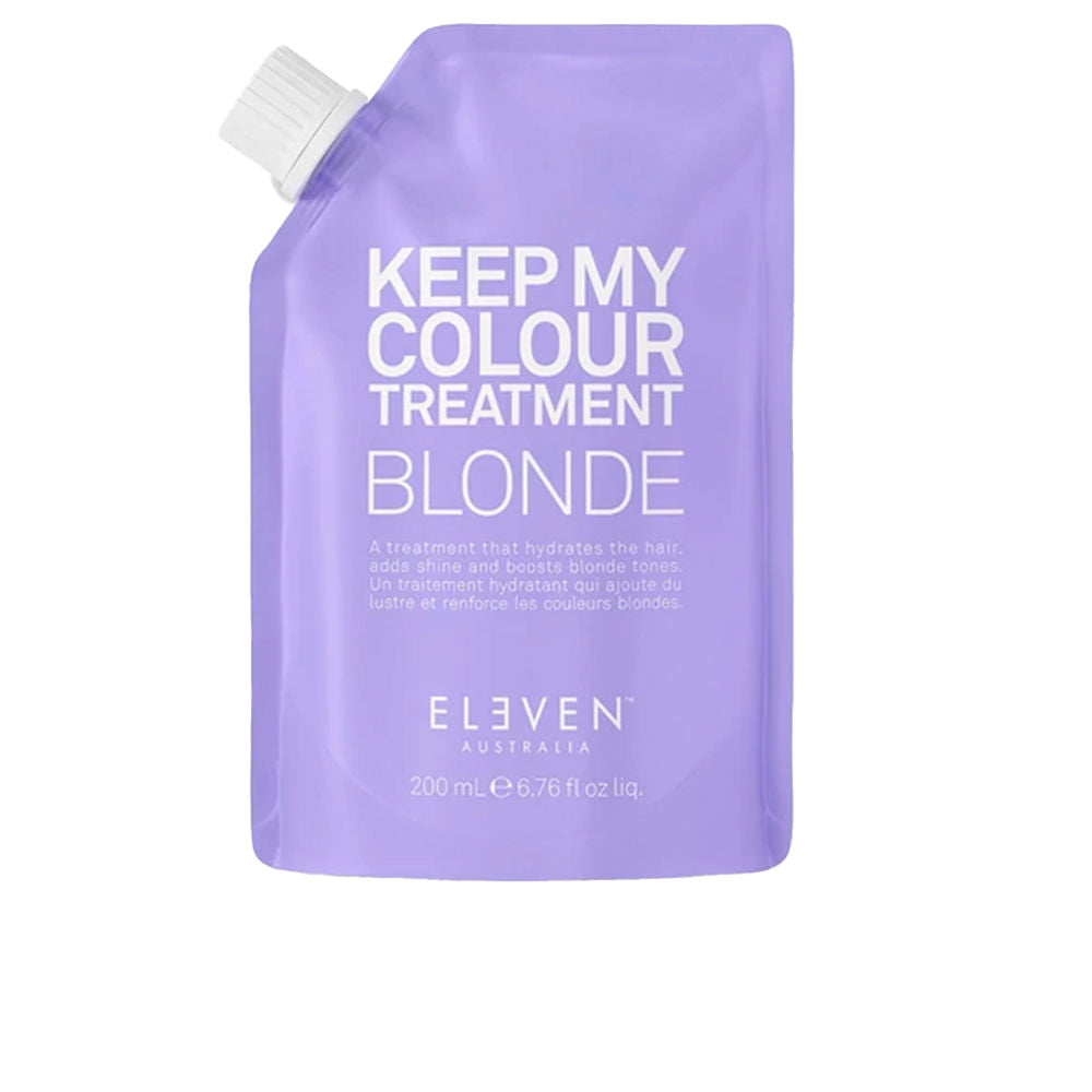 Soin déjaunissant pour cheveux blonds