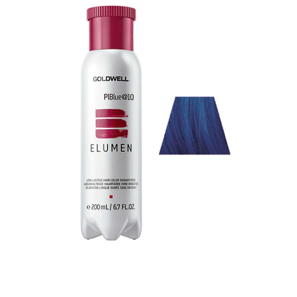 ELUMEN long lasting hair color oxidant free #PlBlue@10 200 ml - Woman