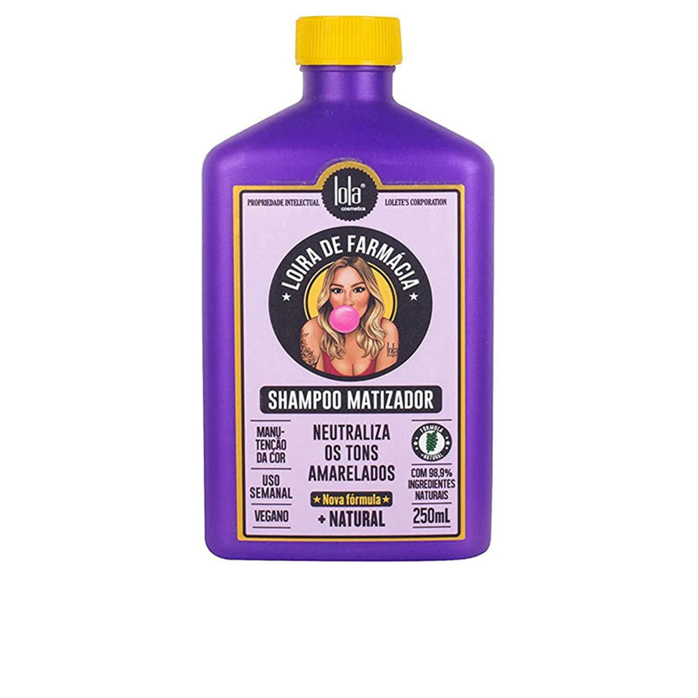 Loira de Farmácia Shampoo Matizador 250 ml - Plureals