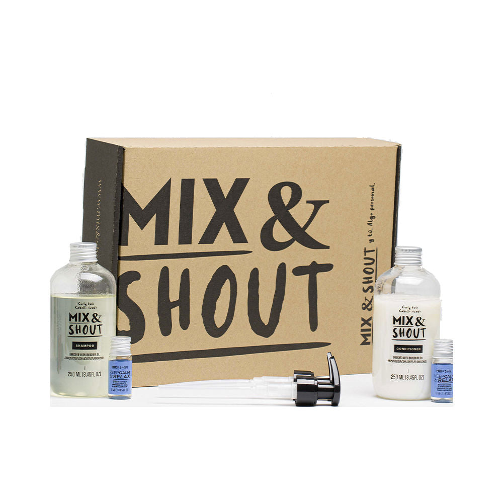 SOOTHING CURLY ROUTINE LOT 4 pz - Woman