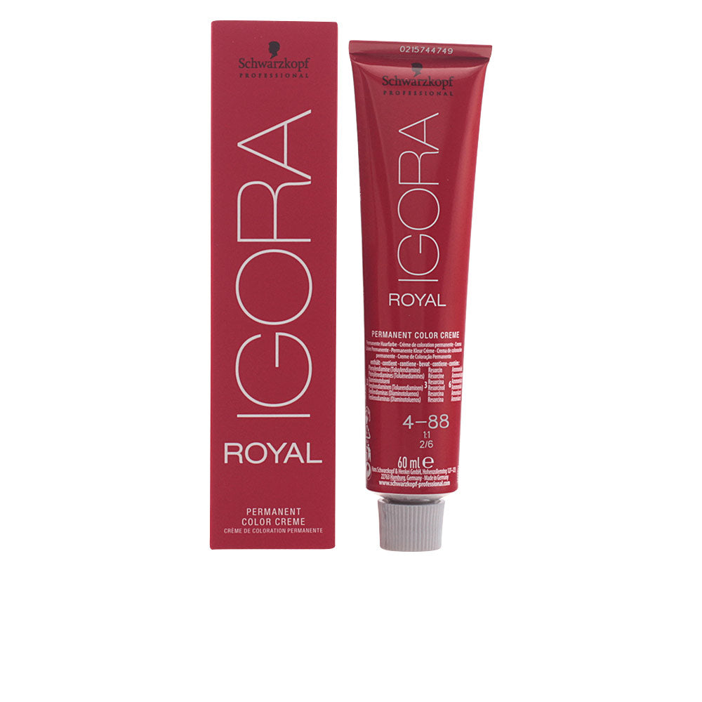 Coloration permanente — 4-88 Châtain moyen rouge rouge