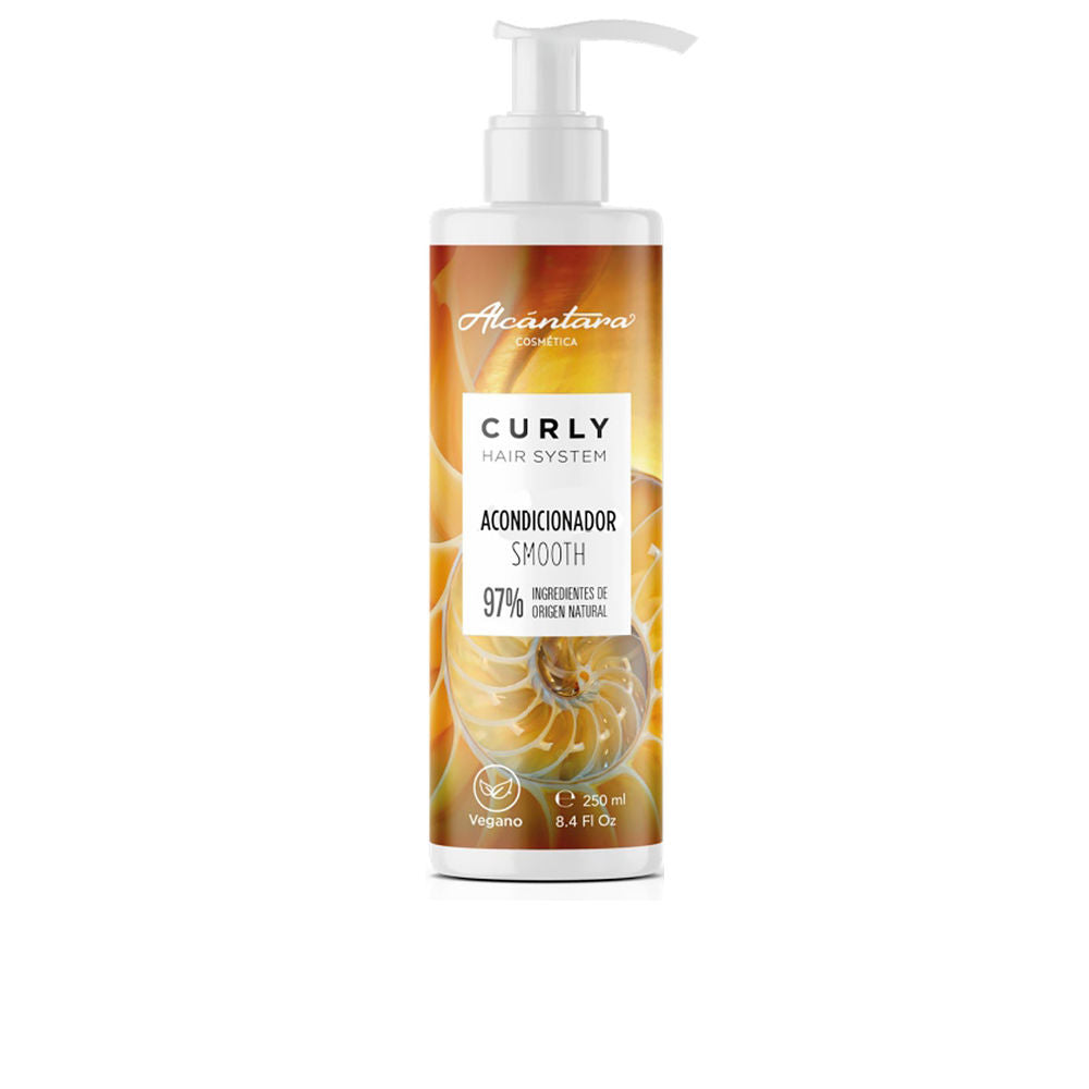 Après-shampooing lissant pour cheveux bouclés