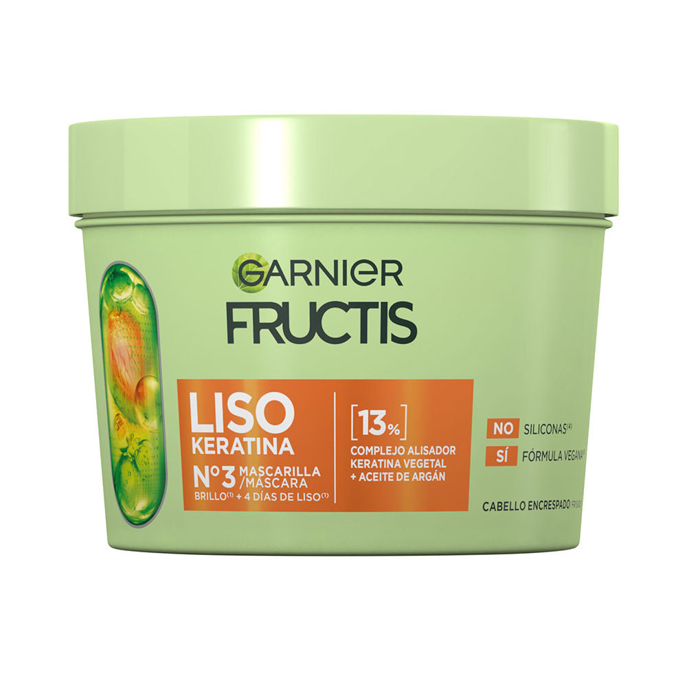 FRUCTIS LISO KERATIN Nº3 smooth mask 370 ml - Unisex