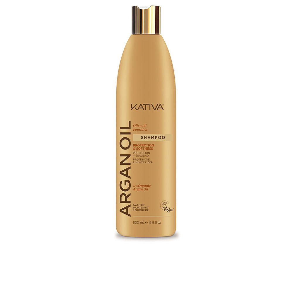 KATIVA ARGAN OIL champú reparador 500 ml - Plureals