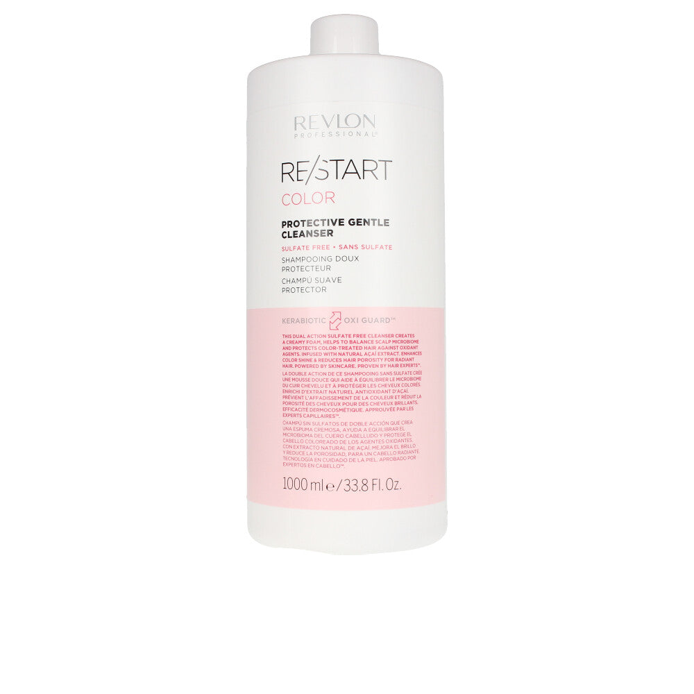 RE-START color protective gentle cleanser 1000 ml - Unisex