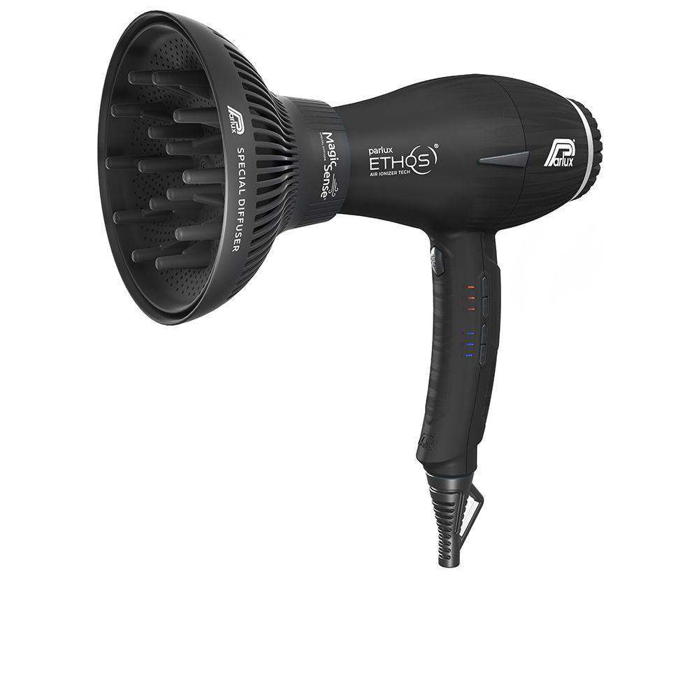 Coffret sèche-cheveux Parlux Ethos + Magicsense (noir)