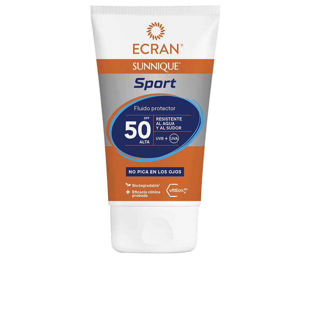 ECRAN SUNNIQUE SPORT facial fluid SPF50 40 ml - Plureals