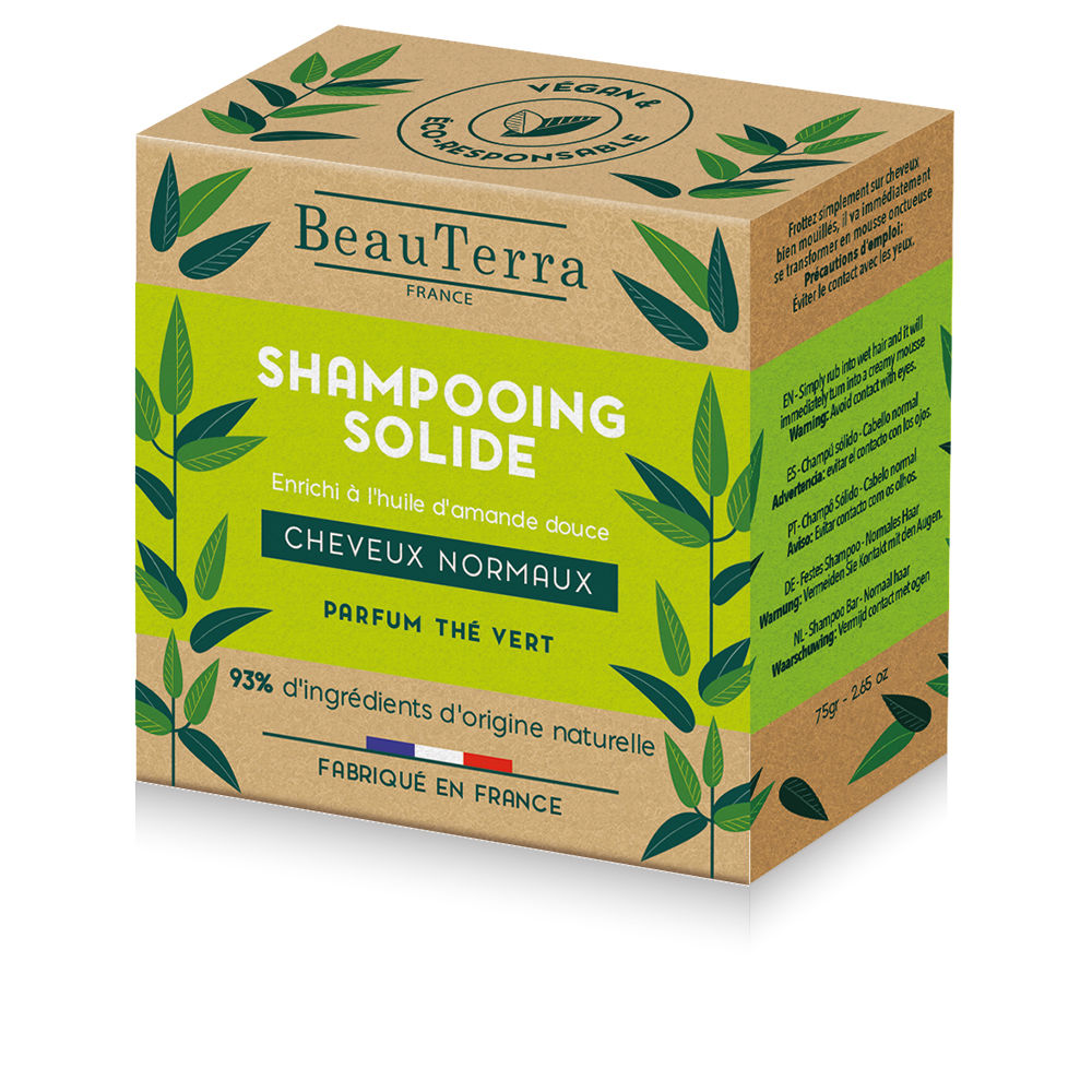 SOLIDE champú té verde 75 gr - Unisex